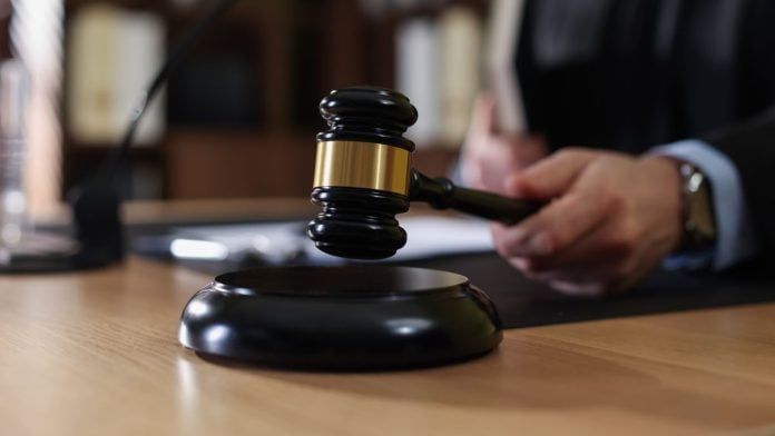 Novig-continues-early-court-offensive-after-nationwide-prediction-markets-launch A judge banging a gavel