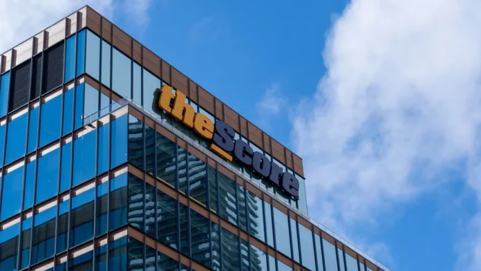 theScore headquarters as PENN holds its latest quarterly earnings call.