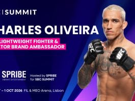 UFC legend Charles Oliveira to take Super Stage at SBC Summit 2026 Charles Oliveira at SBC Summit 2026
