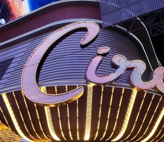 Circa Sports Las Vegas sign