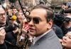 George Santos trades $35,000 to end CFTC probe into Kalshi activity George Santos among a crowd of reporters