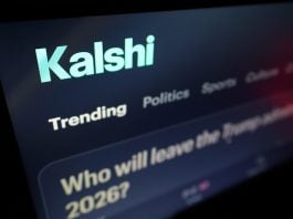 Kalshi faces stunning $36 billion suit from New York AG James Kalshi website on black background