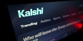 Kalshi faces stunning $36 billion suit from New York AG James Kalshi website on black background