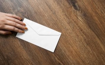 Letter of resignation