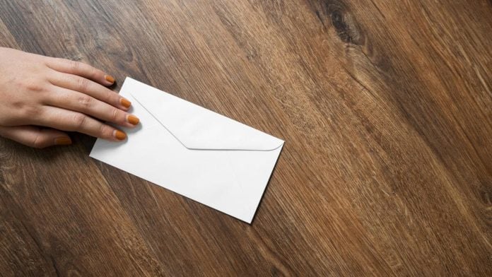 Letter of resignation