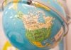 map of North America