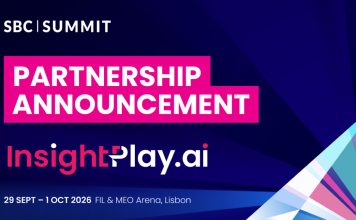 SBC names InsightPlay.ai official AI solutions partner for SBC Summit 2026 InsightPlay.ai partners with SBC Summit 2026