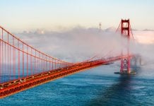 Golden Gate Bridge in California, where Kalshi lost another court case this week
