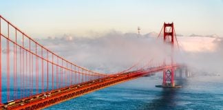 Golden Gate Bridge in California, where Kalshi lost another court case this week
