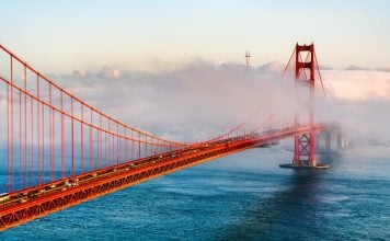 Golden Gate Bridge in California, where Kalshi lost another court case this week