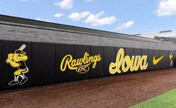 University of Iowa baseball field, in a state where Kalshi operates its prediction market