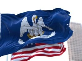 Kalshi pre-emptively sues Louisiana, noting state’s new illegal gambling laws The state flag of Louisiana and the U.S. flag