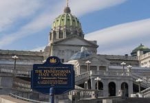 The Pennsylvania State Capitol, where a Problem Gambling Caucus has formed