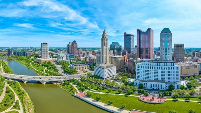 Columbus, Ohio, where Polymarket sued the state